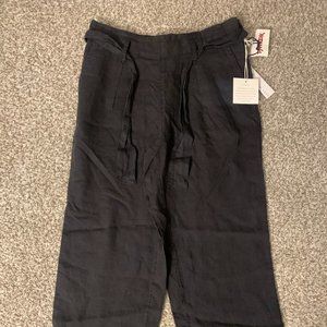 Nicole Miller Women's Dress Pants, Light Weight Linen Pants, Size S